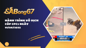 HÀNH TRÌNH VÔ ĐỊCH CÚP CPC3 NGÀY 11/06/2025