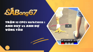 TRẬN 17 CPC1 10/6/2025 : ANH DUY vs ANH DỰ VŨNG TÀU