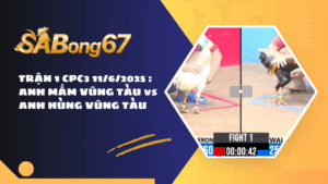 TRẬN 1 CPC3 11/6/2025 : ANH MẮM VŨNG TÀU vs ANH HÙNG VŨNG TÀU